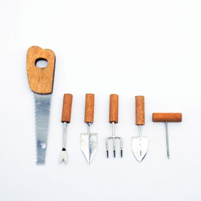 Gardening Tools Kids Set - CORB Dollhouses Miniature Gardening Tool Set