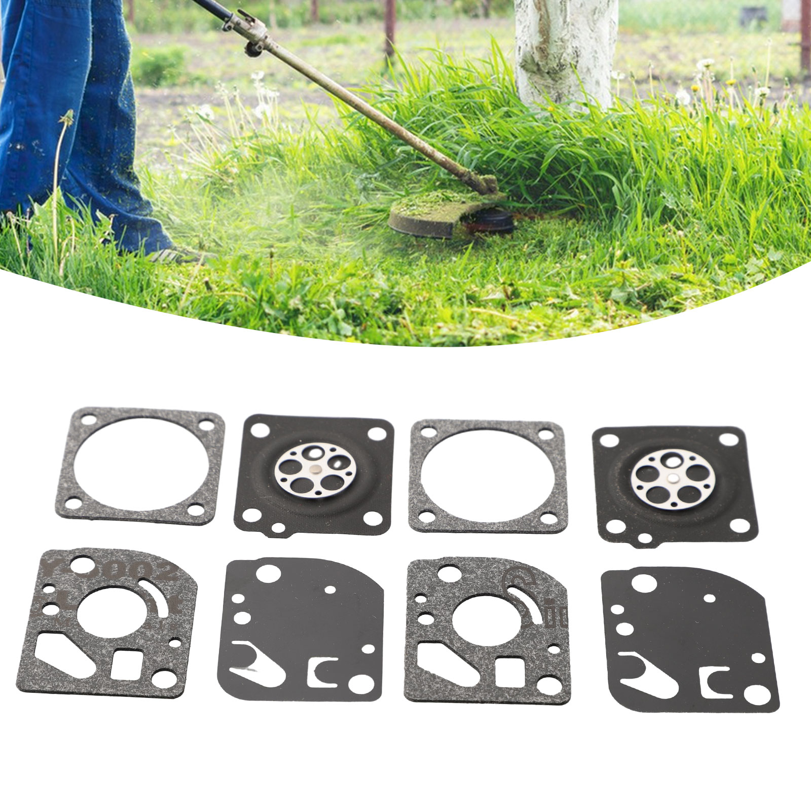 Gardening Tools Ryobi - 2set Carburetor Diaphragm Repair Parts Kits
