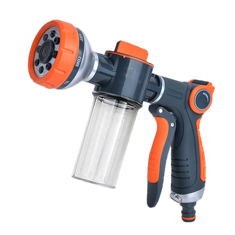 Gardening Tools For Beginners - New Foam Water Gun Hose Nozzle