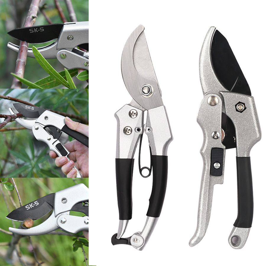 Gardening Tools For Beginners - New 20cm Ratchet Plant Trim Horticulture