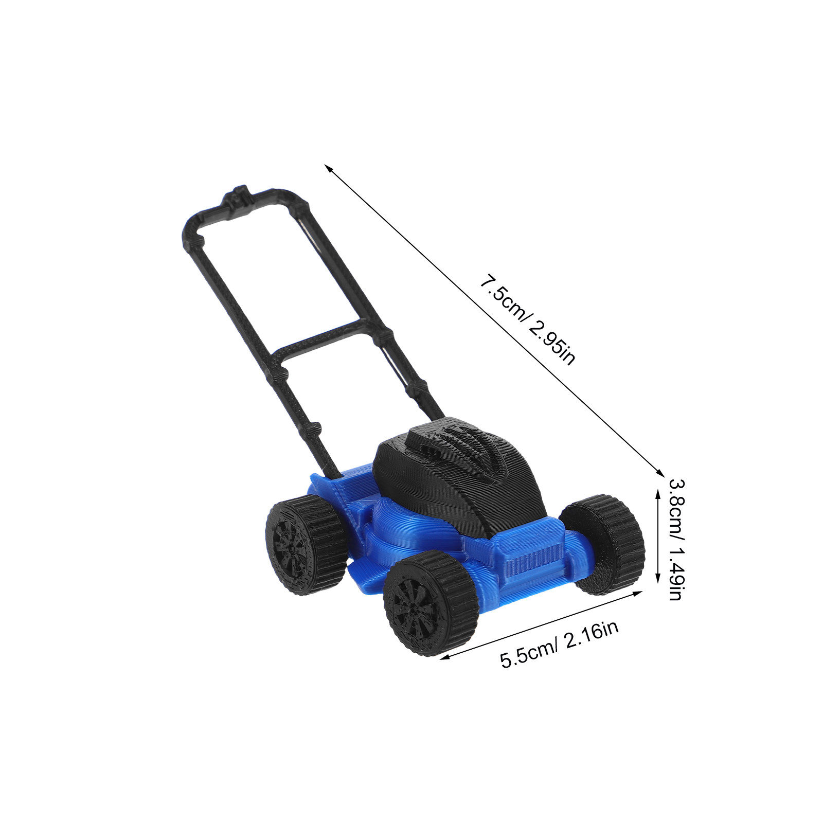 Mini Lawn Mower Miniature Doll - Gardening Tools Girly ulasan dan harga