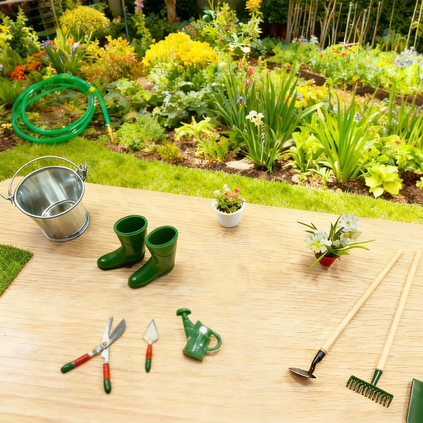 Small Gardening Tools Miniatur - Gardening Tools Girly ulasan dan harga