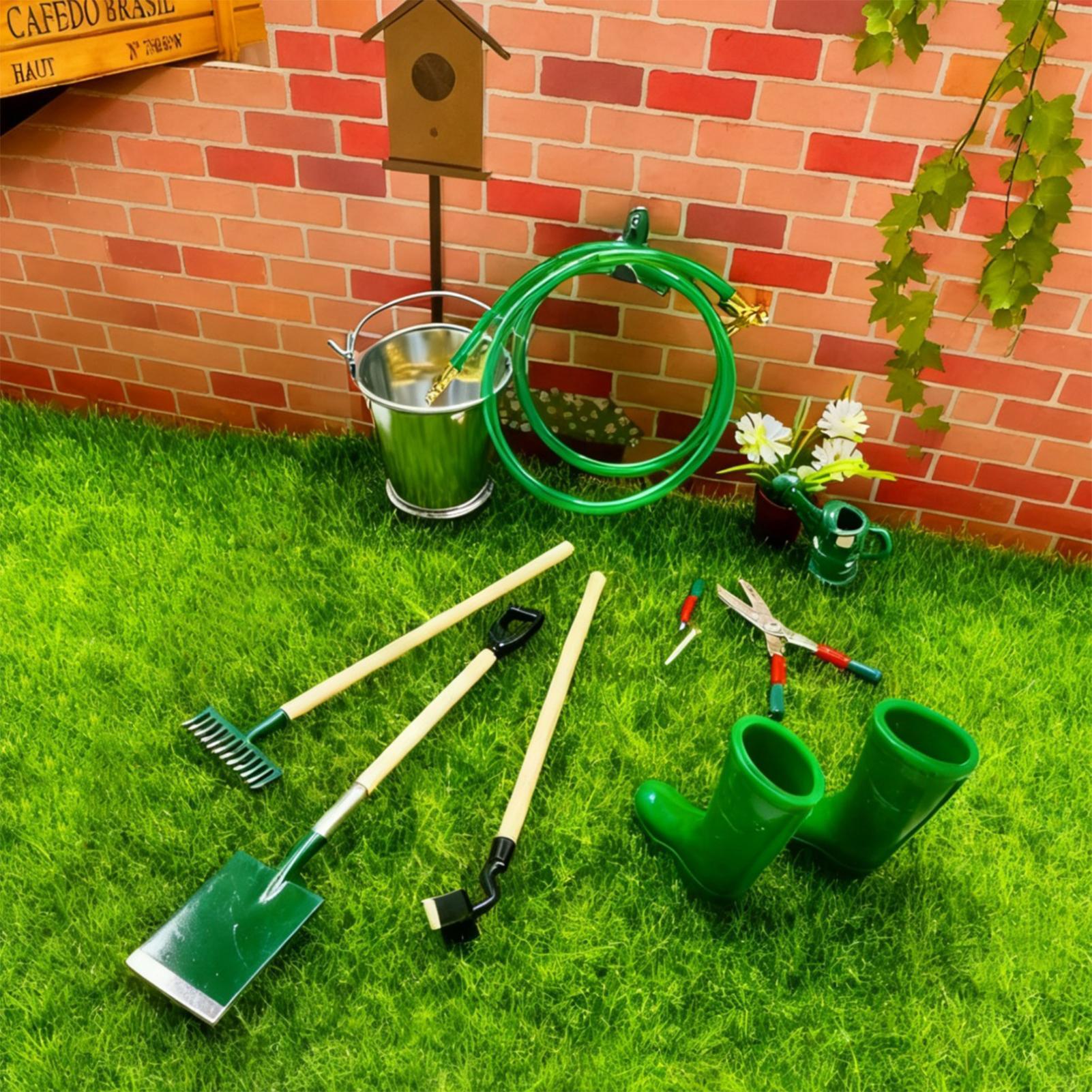 Small Gardening Tools Miniatur - Gardening Tools Girly ulasan dan harga