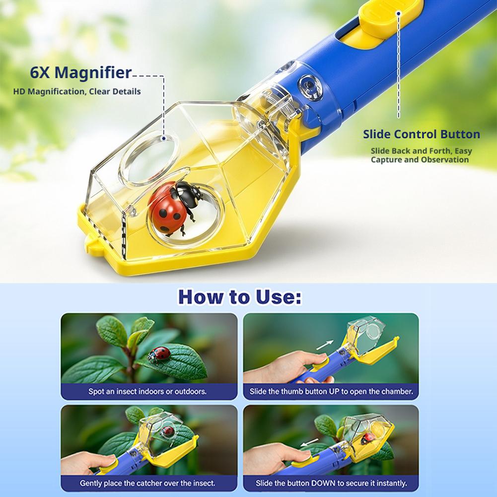 Handheld Insect Catcher Viewer - Gardening Tools Kids Set ulasan dan harga