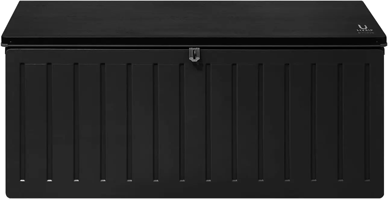 490L Outdoor Storage Deck Box  - Gardening Tools Wooden ulasan dan harga