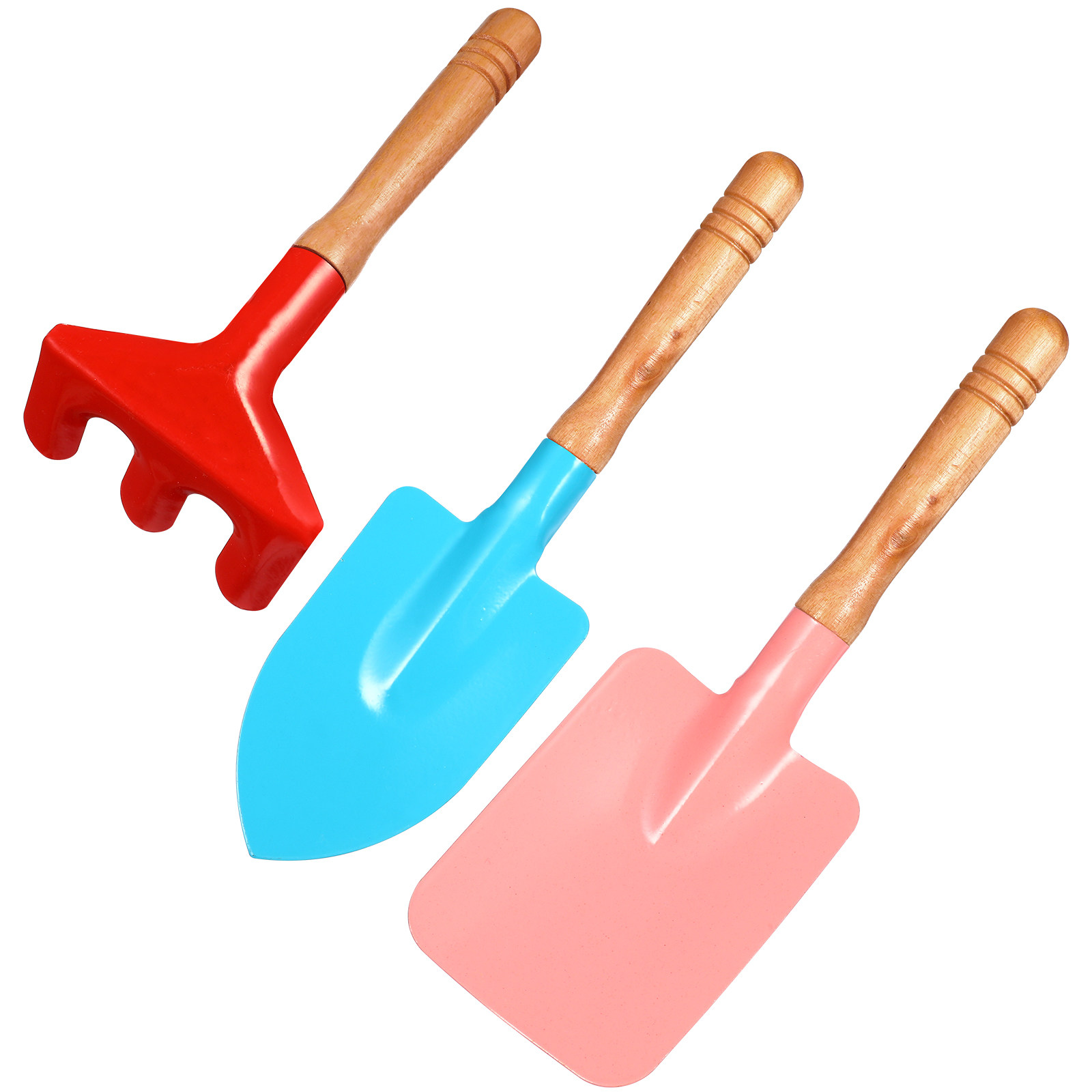 3Pcs Children Sand Beach Set M - Gardening Tools Kids Set ulasan dan harga