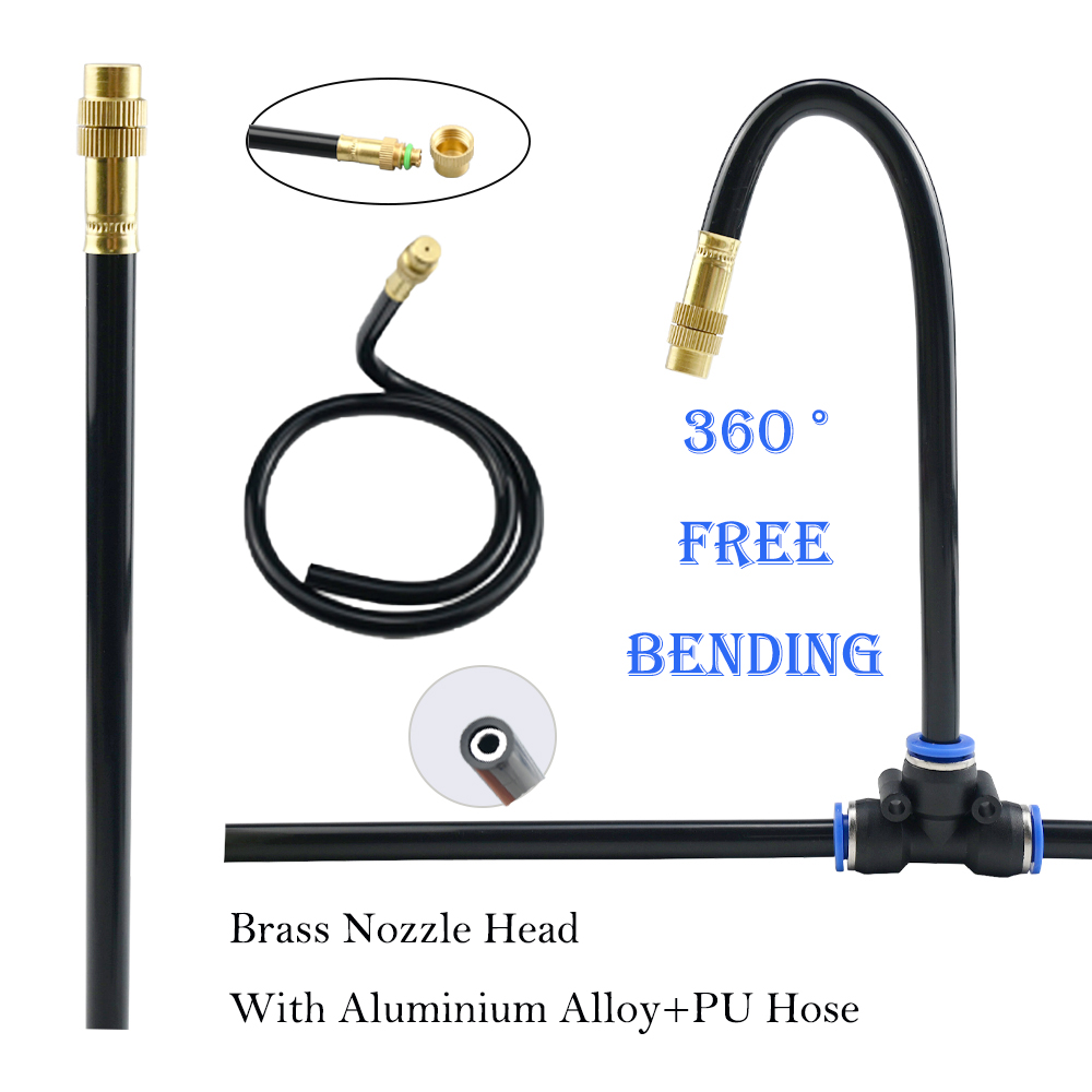 20/30/50cm 360° Free-bend Mist - Gardening Tools And Equipment ulasan dan harga