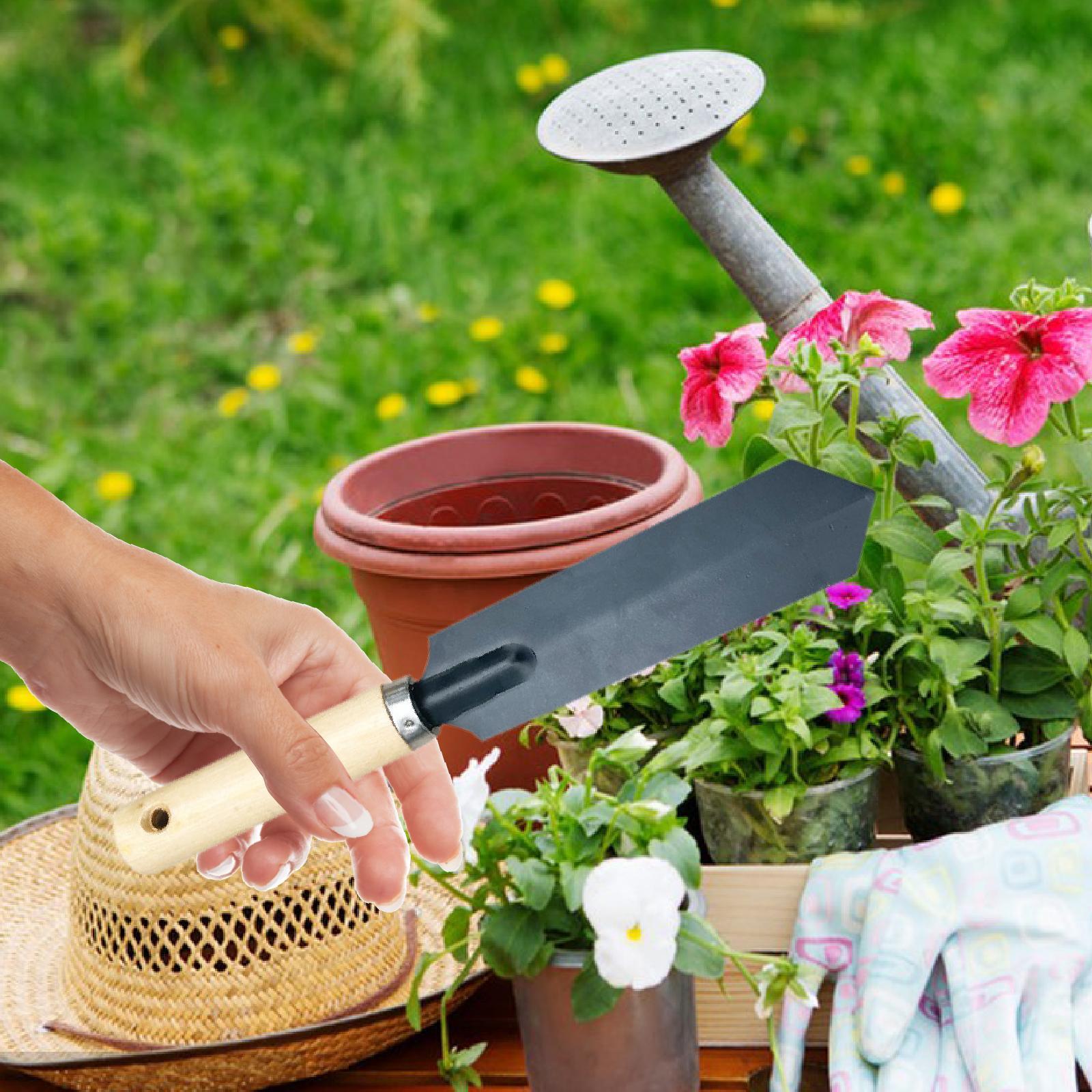 Small Garden Spade Digging Too - Gardening Tools Wooden ulasan dan harga