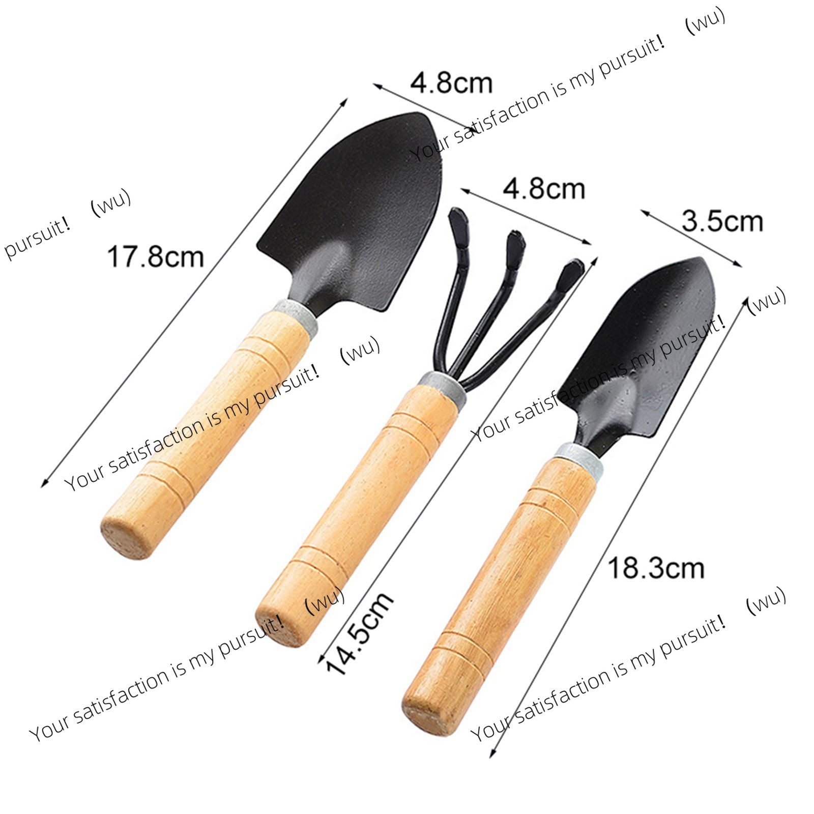 3-Piece Mini Garden Tools Set, - Gardening Tools Gift Ideas ulasan dan harga