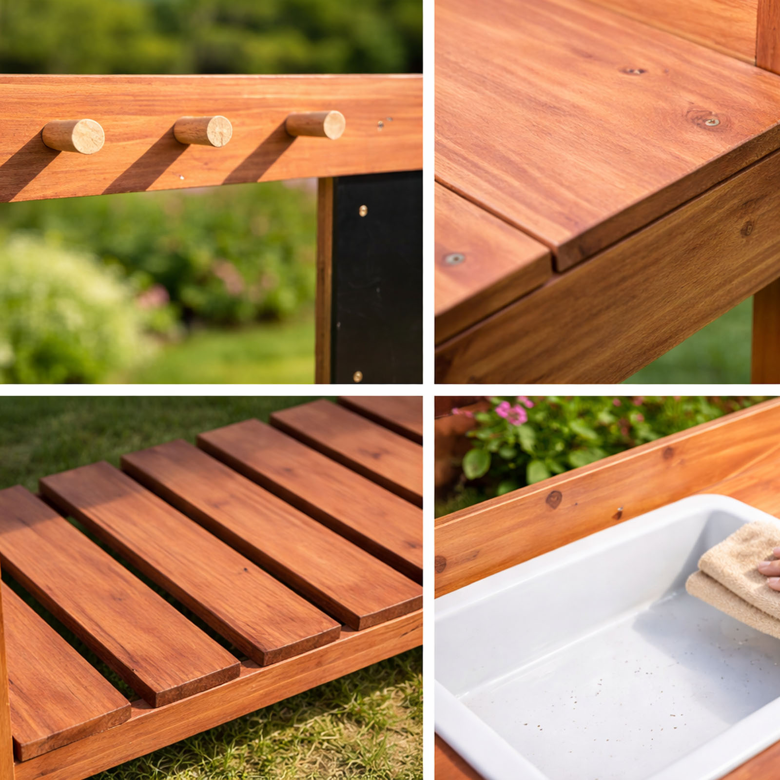 Wooden Potting Benches For Chi - Gardening Tools Wooden ulasan dan harga
