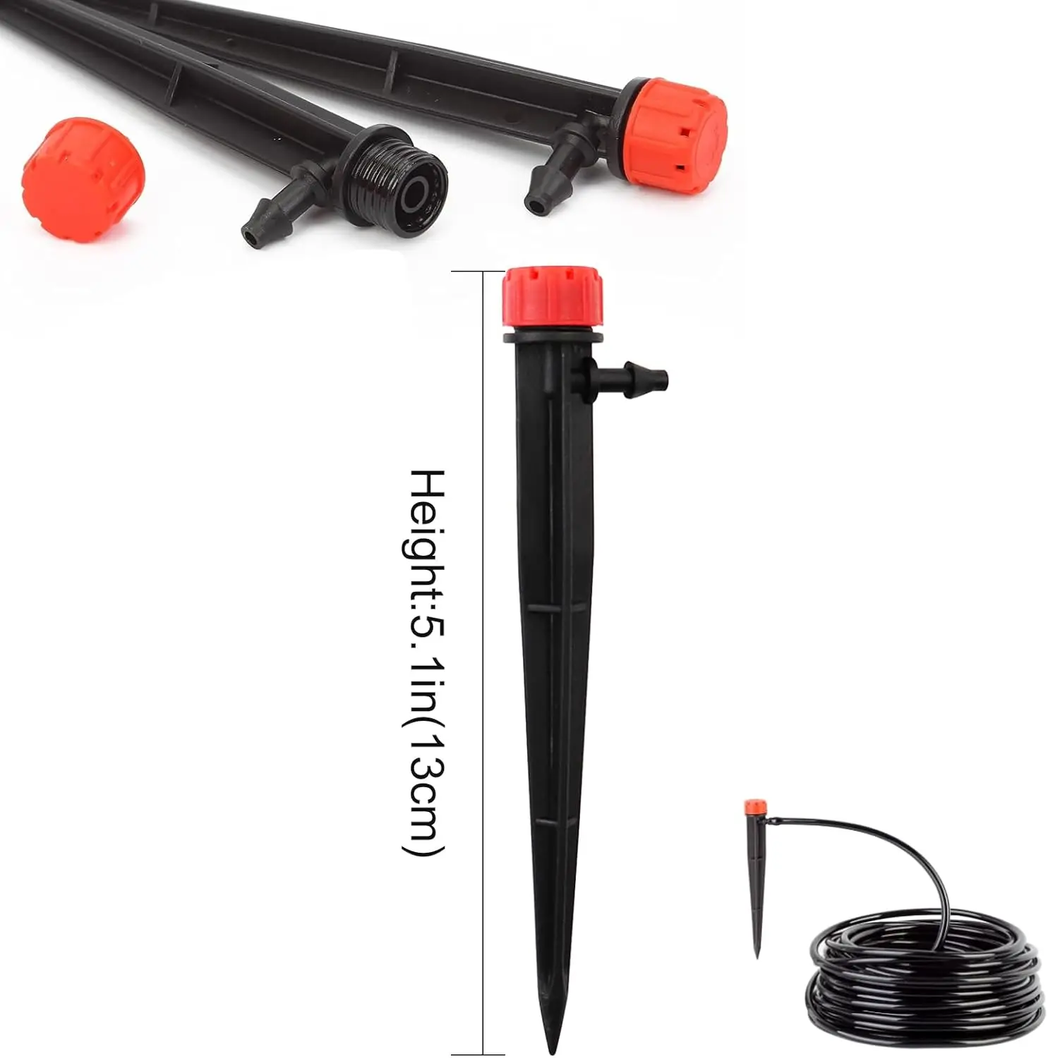 Drip Emitters for 1/4' Drip Ir - Root Watering Spike ulasan dan harga