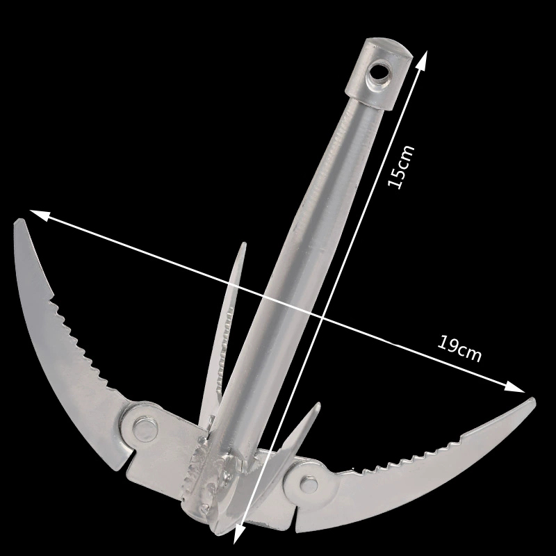 4 Claw Anchor Sickle Foldable  - Root Watering Spike ulasan dan harga