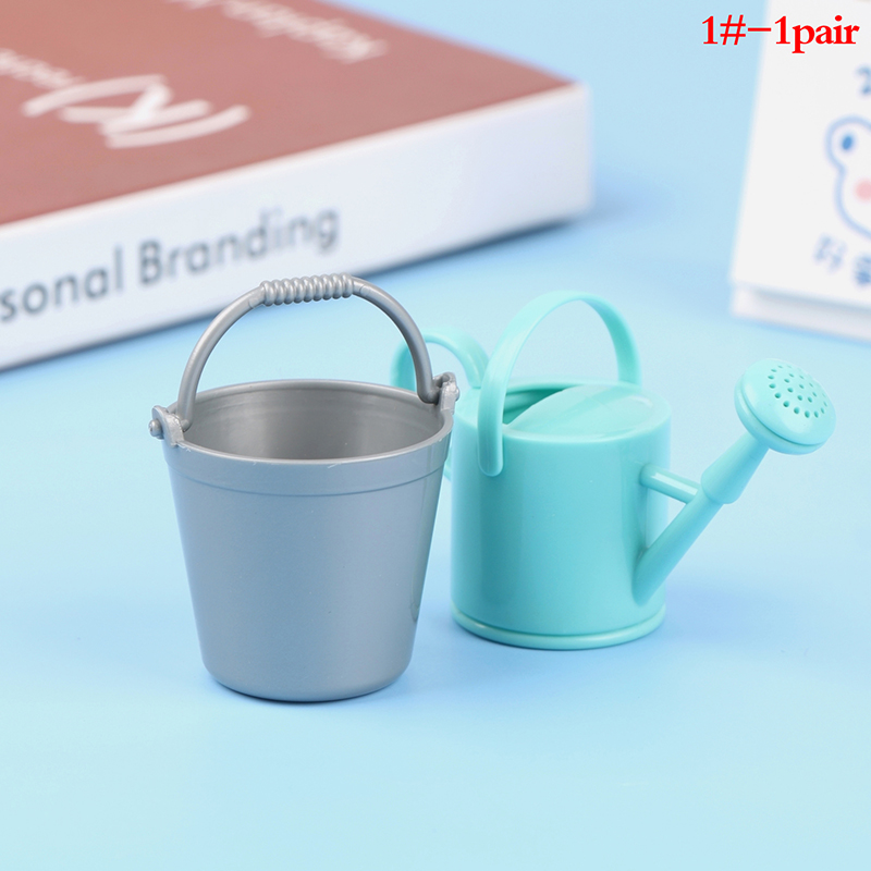 2PCS/Set Plastic Dollhouse Min - Gardening Tools Kids Set ulasan dan harga