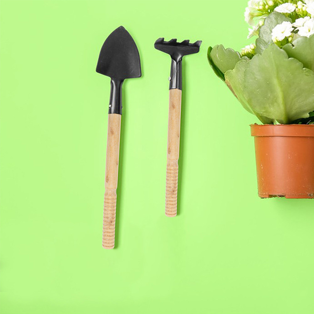 5Pcs Garden Tool Handle Set Wo - Gardening Tools Wooden ulasan dan harga
