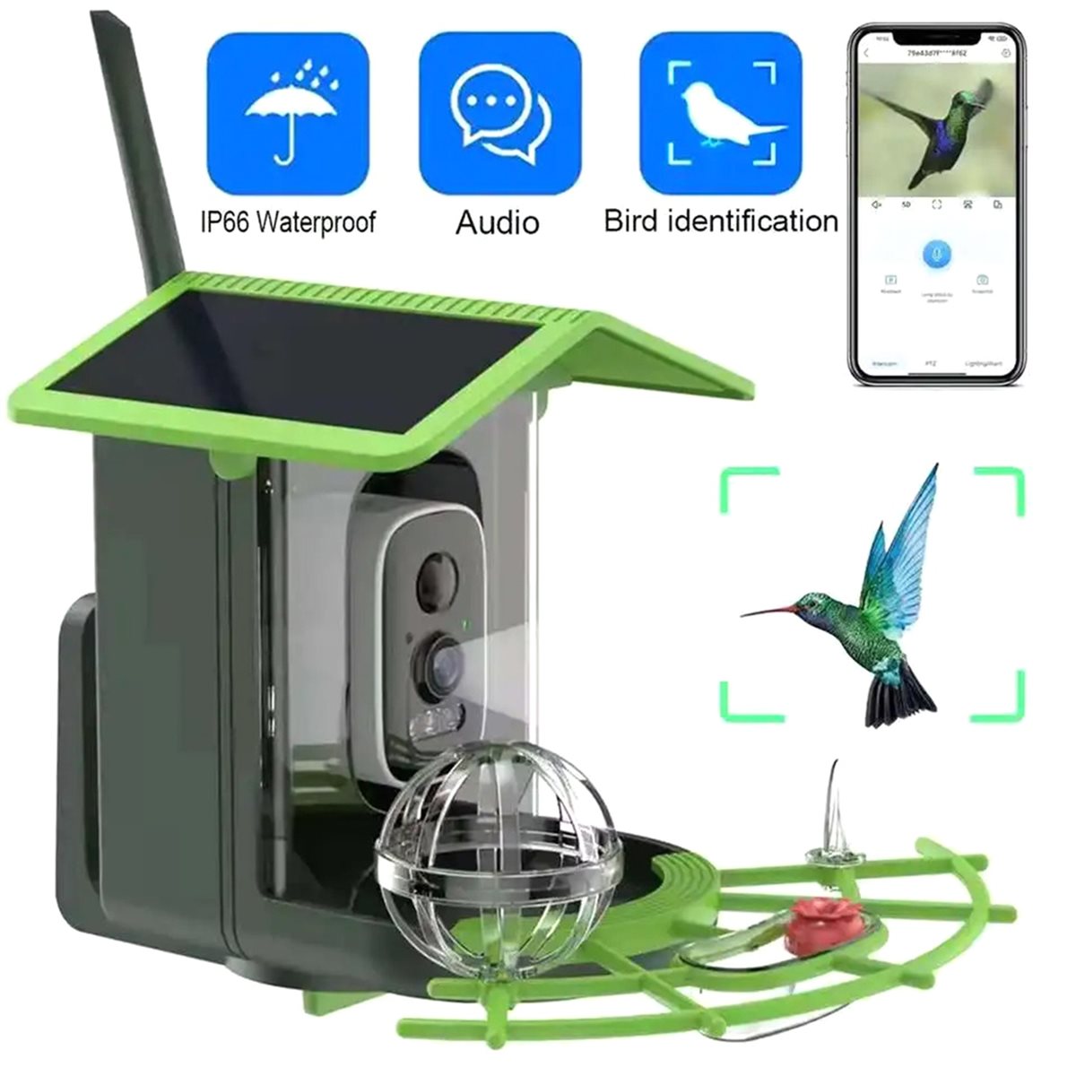 ABPP Smart Bird Feeder Camera  - Gardening Tools Video ulasan dan harga