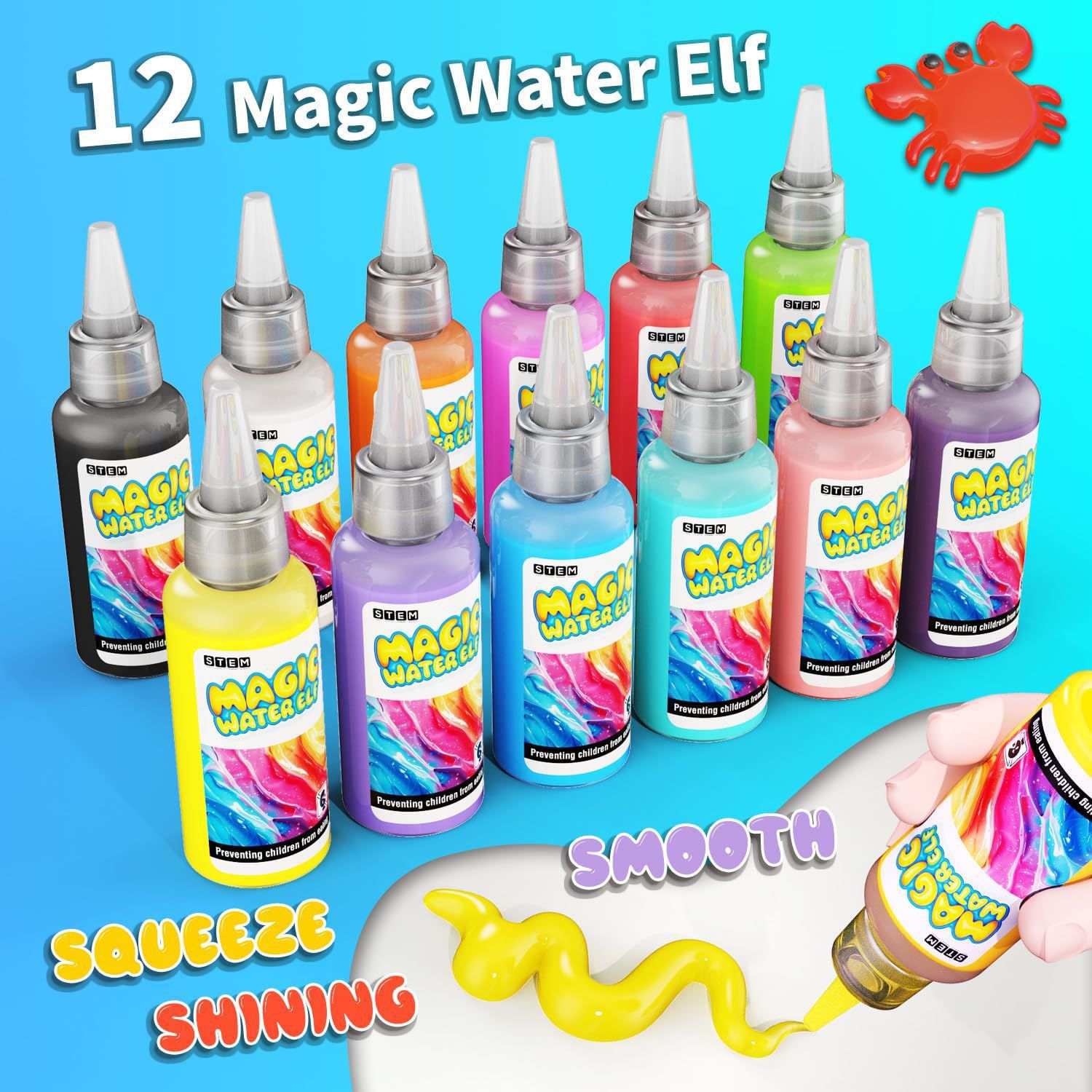 Magic Gel Water Beads Toy: 12- - Gardening Tools Kids Set ulasan dan harga