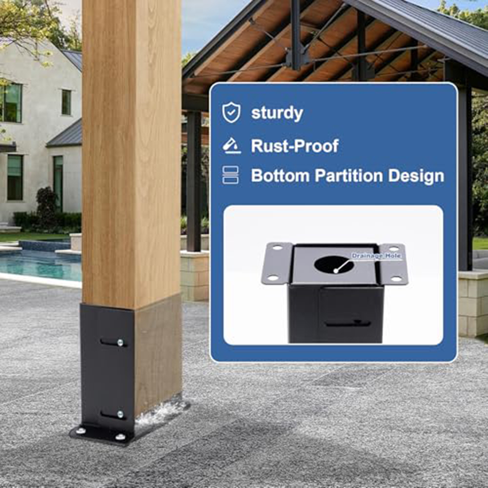 Post Base Kit Adjustable Post  - Gardening Tools Wooden ulasan dan harga