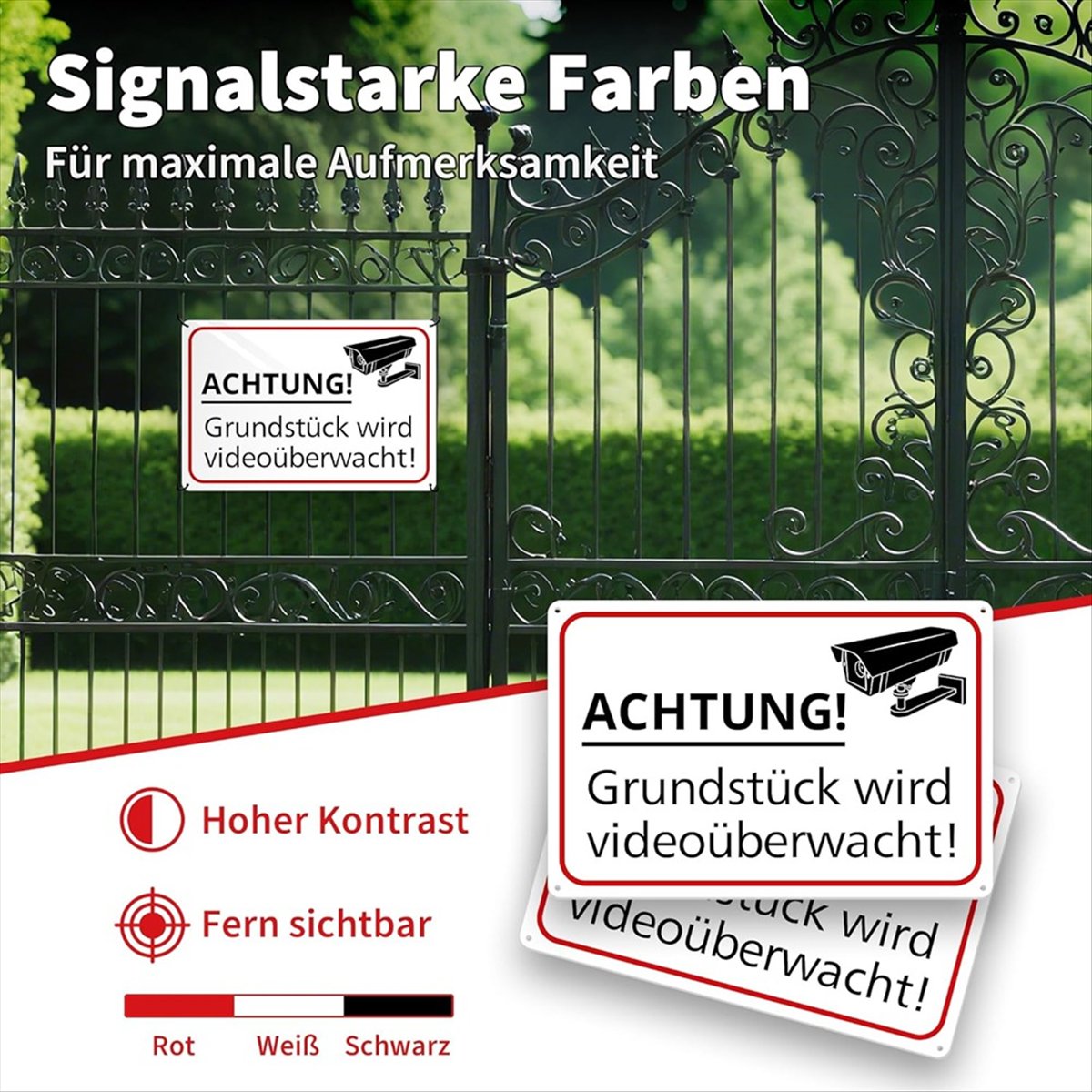 Reliable- 2pcs 30x20cm Sign Vi - Gardening Tools Video ulasan dan harga