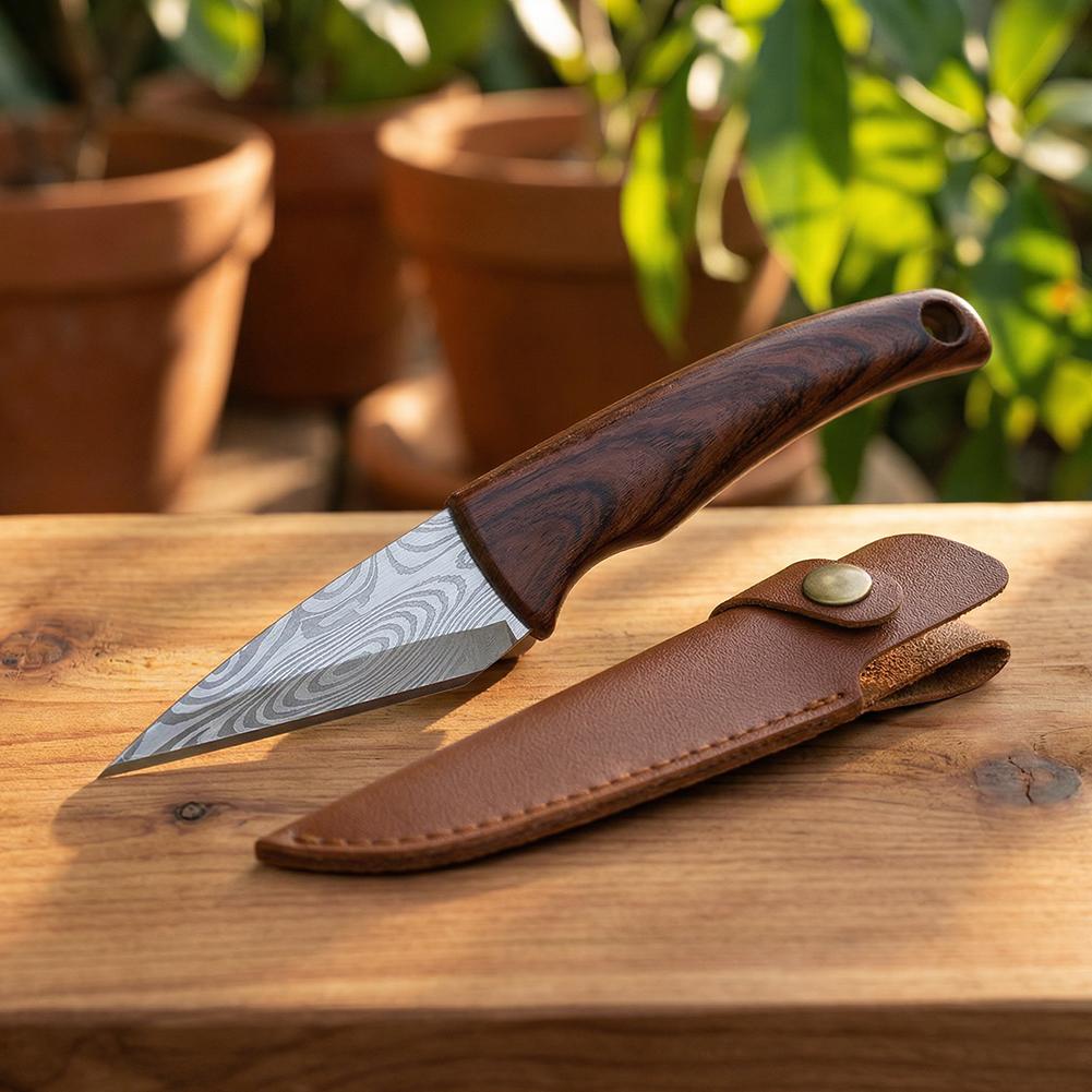 Sharp Grafting Knife with Wood - Gardening Tools For Beginners ulasan dan harga