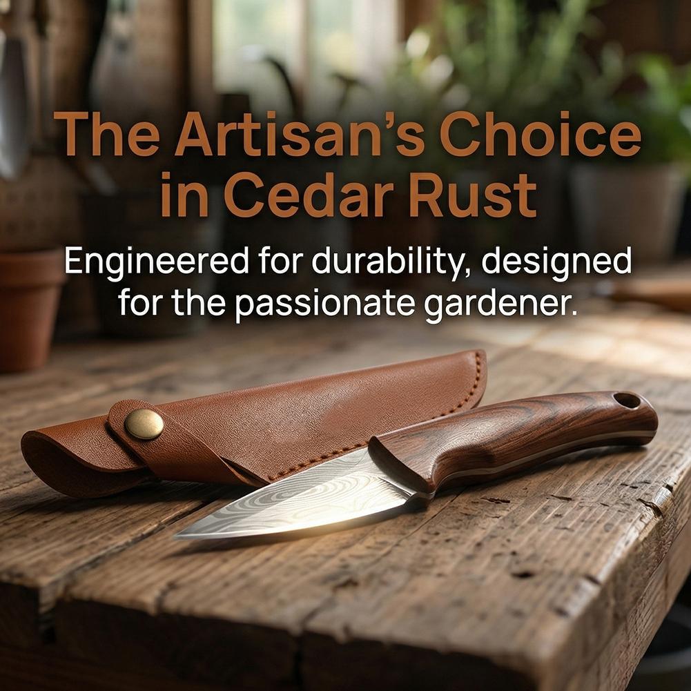 Sharp Grafting Knife with Wood - Gardening Tools For Beginners ulasan dan harga