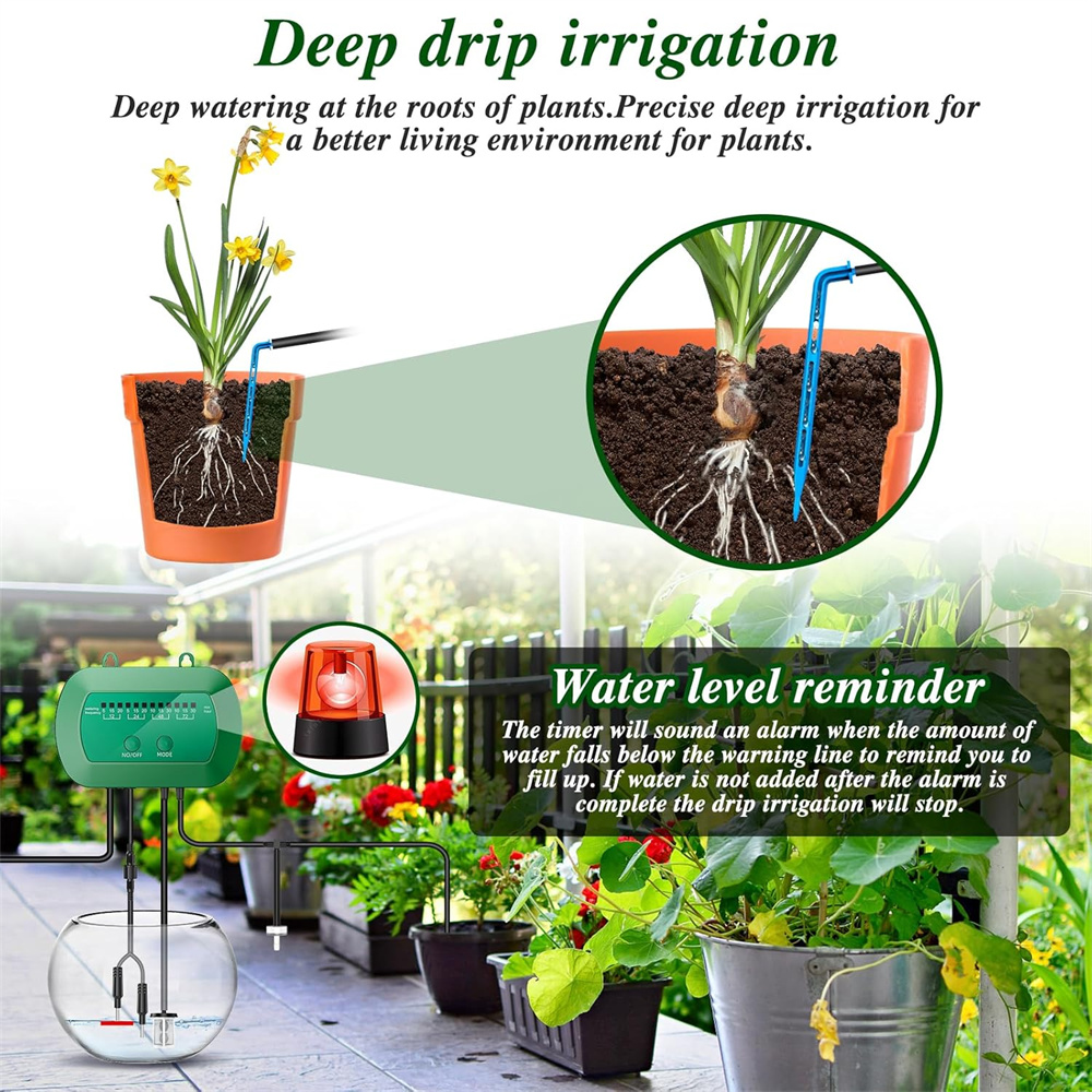 Solar Automatic Watering Kit f - Root Watering Spike ulasan dan harga