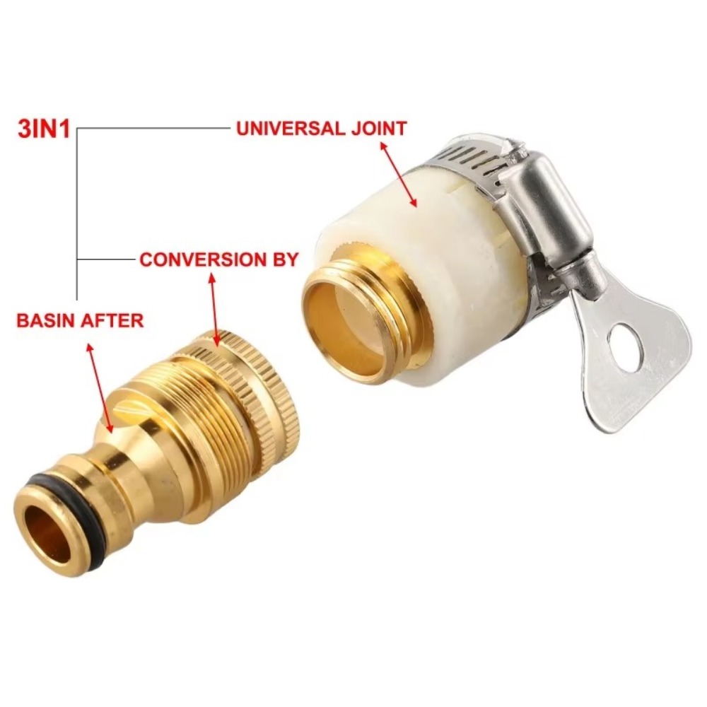 New Universal Hose Tap Adapter - Gardening Tools For Beginners ulasan dan harga