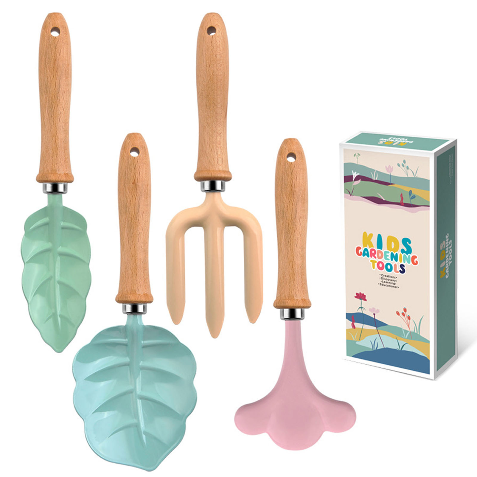 Little Gardener Tool Set Color - Gardening Tools Kids Set ulasan dan harga