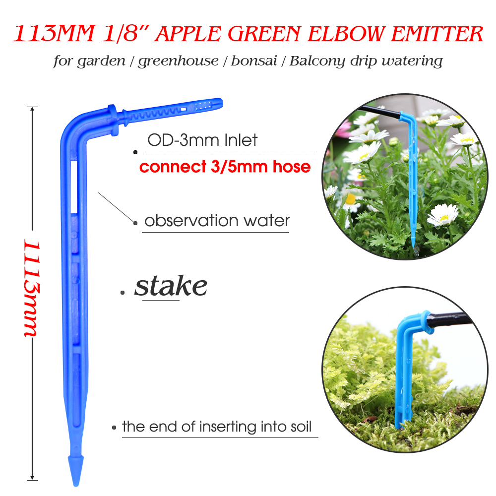 10Set 2/4/8L/H Bend Arrow Drip - Root Watering Spike ulasan dan harga