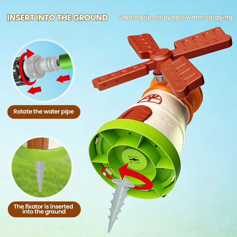 Outdoor Rotating Windmill Spri - Gardening Tools Girly ulasan dan harga