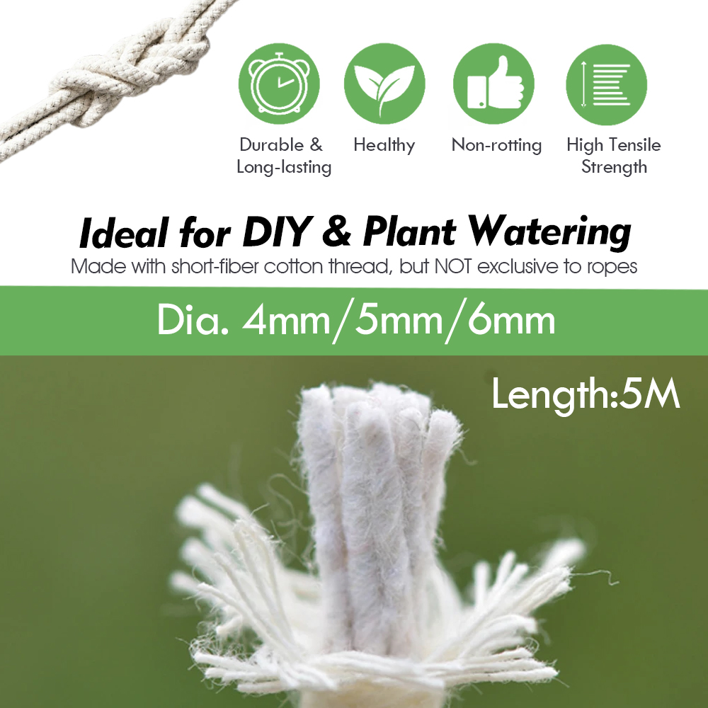 4/5/6mm Self Watering Cotton W - Root Watering Spike ulasan dan harga